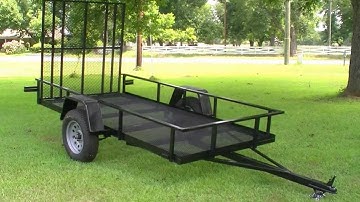 Everlast Trailer Project Build Pt 1:  How to build a small utility trailer