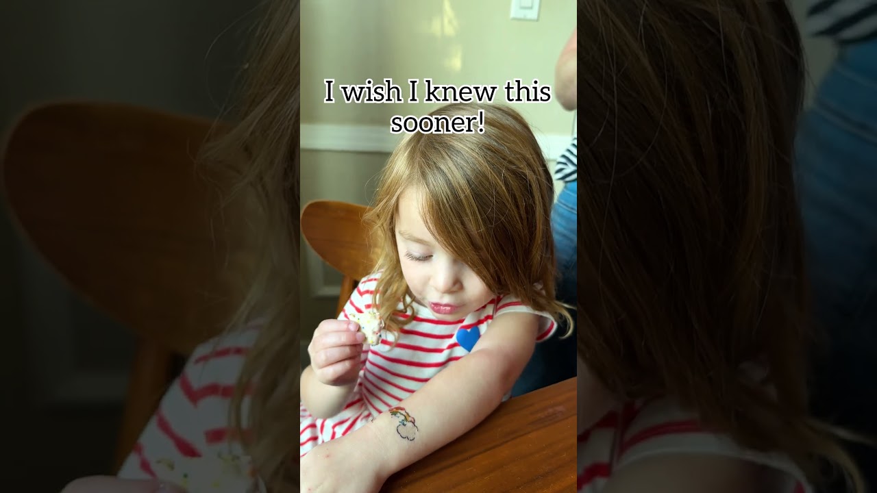 Use packing tape to remove temporary tattoos! 