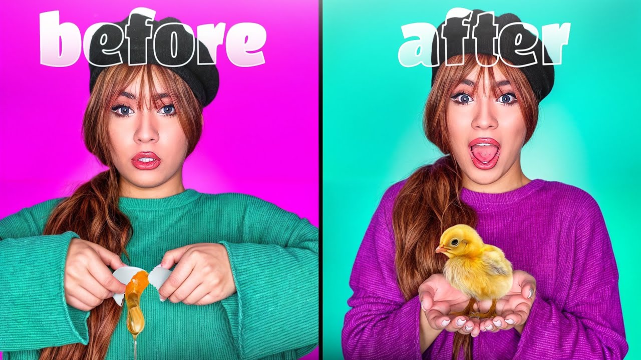 باهاش املت درست کنم یا تبدیلش کنم به حیوون خونگی؟🍳🐥