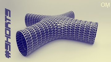 weaverbird plugin - grasshopper rhino #shorts