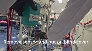 MBraun glovebox H2O sensor cleaning | MBraun moisture sensor cleaning