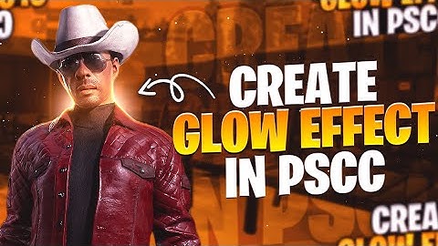 How to create glow effect in pscc | glow effect tutorial | op killer yt