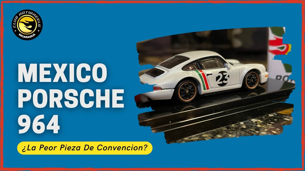 Hot Wheels Porsche 964 Convencion Mexico 2023