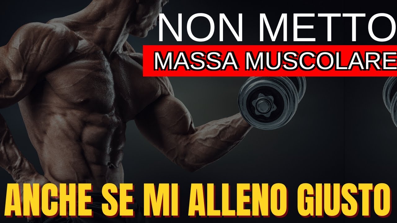 Faccio Palestra Ma Non Metto Massa