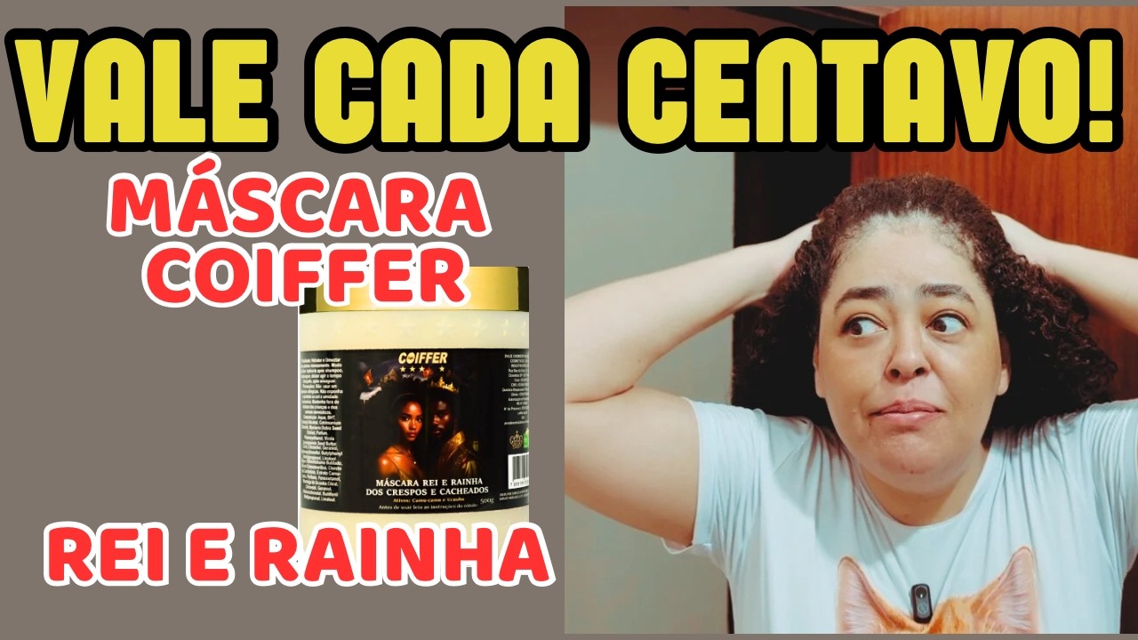 MÁSCARA COIFFER REI E RAINHA: RESULTADO PROFISSIONAL EM CASA? @coiffer1000​