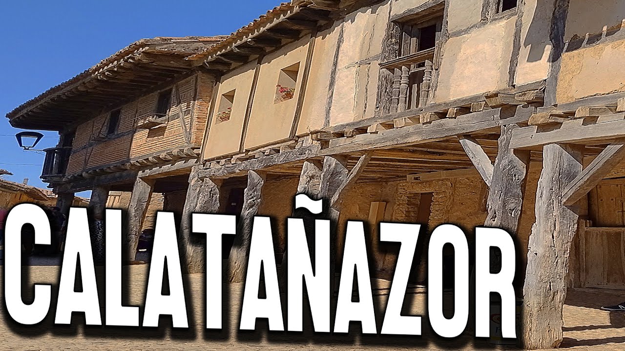 ➡️➡️ ESPECTACULAR PUEBLO MEDIEVAL en ESPAÑA ❤️​ CALATAÑAZOR - Soria 💙 (ALMANZOR, Visita Castillo) 💛