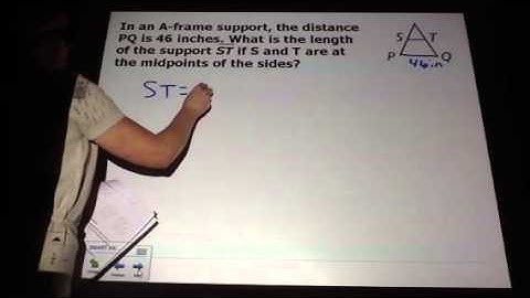 McCrory Geometry 5-4 Triangle Midsegment Theorem part 2