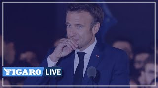 #Présidentielle: que vaut le discours de victoire de Macron sur le Champ-de-Mars ?