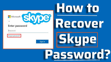 How to Recover Skype Account Password | Reset Skype Password | Skype Forgotten Password Recovery