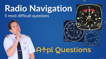 De 5 moeilijkste vragen over radionavigatie uit de EASA ATPL-vragendatabase! Kapitein Joe en Fabi
