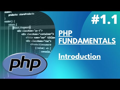 1.1 PHP Fundamentals