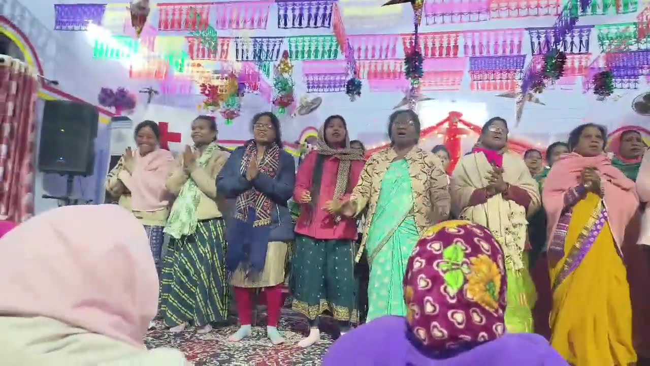 song:- यीशु का जनम दिना रे रांय रांय मुरुली रांय रांय बसुरी बाजय 