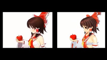 Bad Apple! (AI Generated vs 3D version)