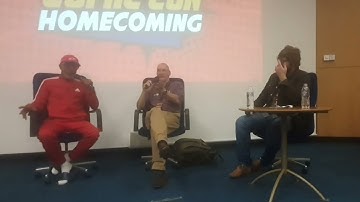 Wales Comic Con Red Dwarf Talk 3rd September 2023 Chris Barrie and Danny John-Jules