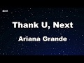 thank u, next - Ariana Grande Karaoke 【No Guide Melody】 Instrumental