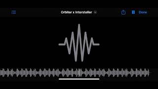 Orbiter x Interstellar 