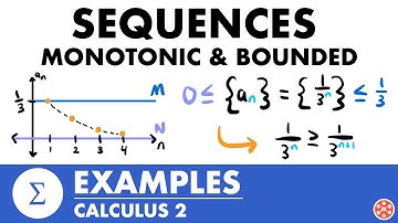 Monotonic & Bounded Sequences Examples | Calculus 2 - JK Math