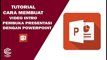 TUTORIAL CARA MEMBUAT VIDEO INTRO PEMBUKA PRESENTASI DENGAN POWERPOINT