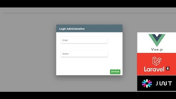 Sistema Administrativo Laravel e Vue JS - JWT e Relacionamentos BD