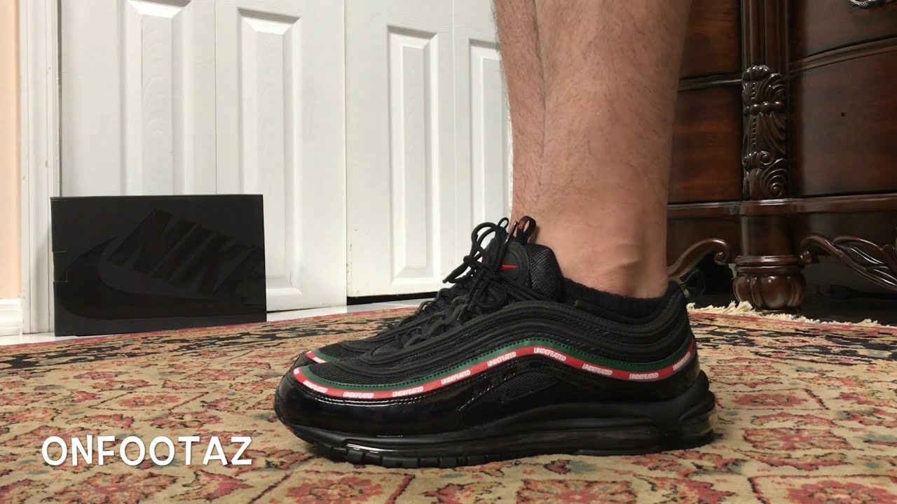 nike air max 97 black undefeated