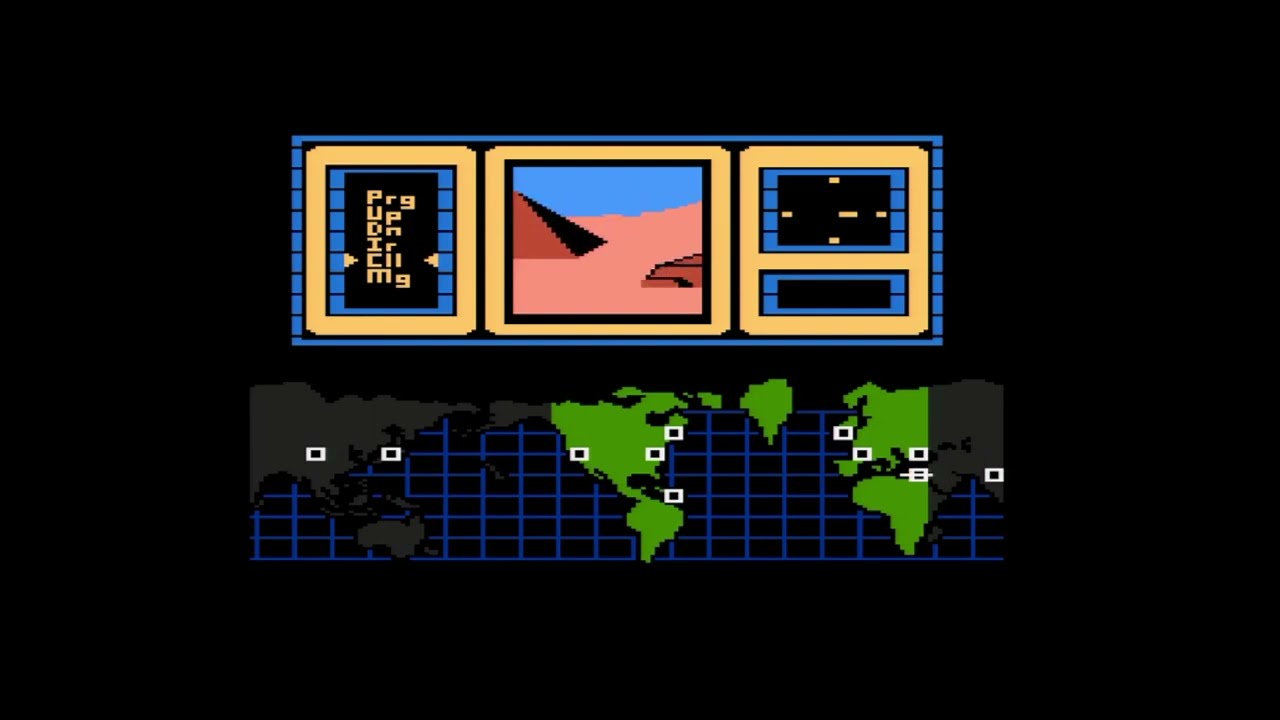 Hacker by Activision (1985), Atari 800XL computer (complete gameplay)