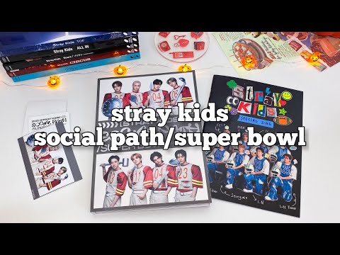🍳 болтаем, распаковываем японский альбом Stray Kids - Social Path / Super Bowl | kpop album unboxing