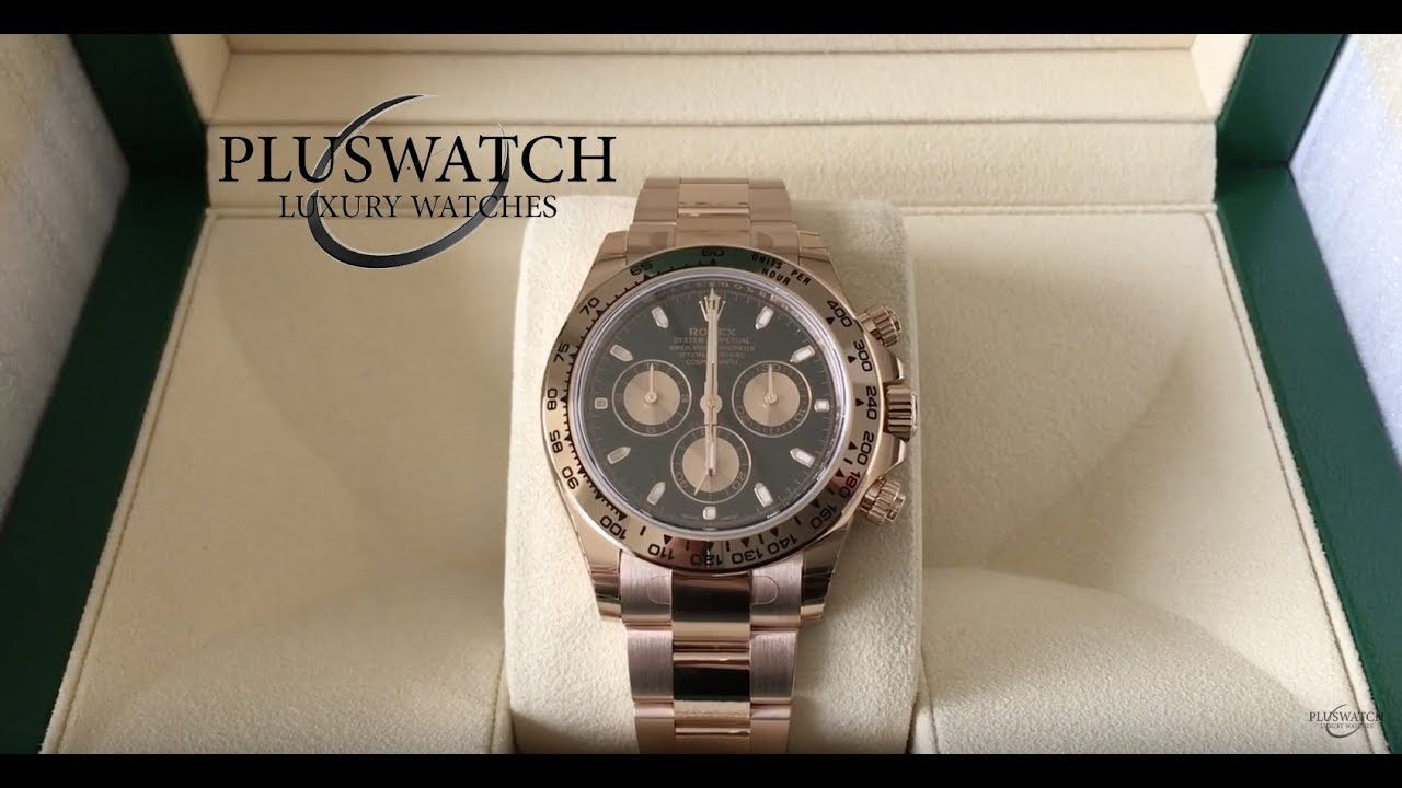 Rolex Cosmograph Daytona 116505 Everose 18ct