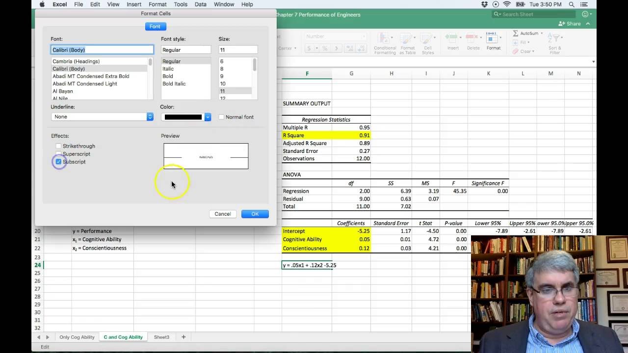 data analysis in excel for mac 2011