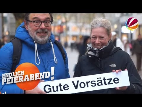 Gute Vorsätze - Wer hat sich dran gehalten? | Endlich Feierabend! | SAT.1 TV