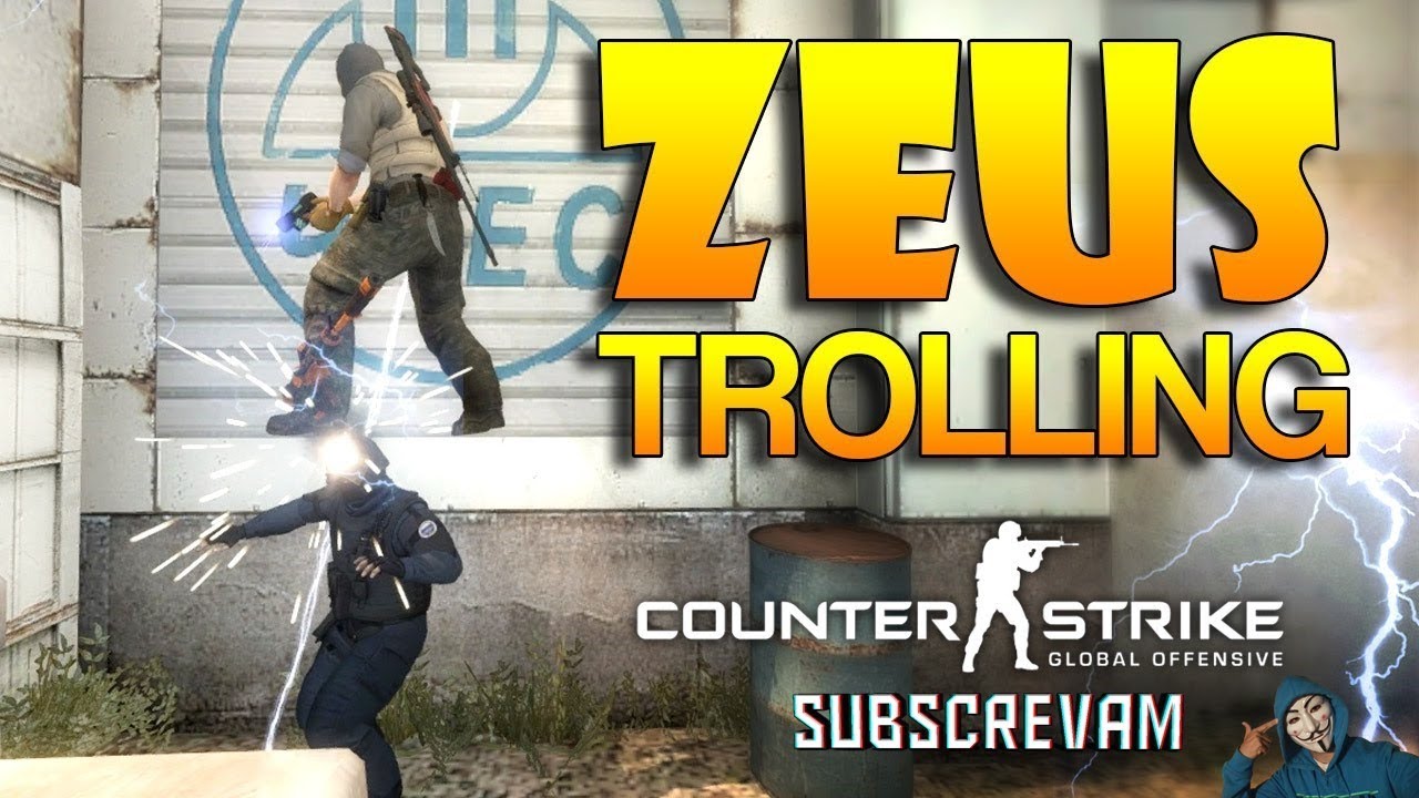 ⚫ CS:GO | Zeus Trolling #1 | - YouTube