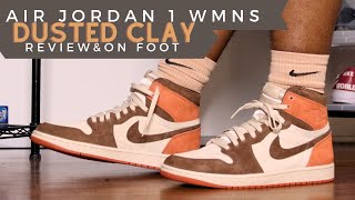 BEST Air Jordan 1 Of 2024! Is The Air Jordan 1 back? Air Jordan 1 wmns 'Dusty Clay' on foot Review