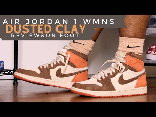 BEST Air Jordan 1 Of 2024 Is The Air Jordan 1 back Air Jordan 1 wmns Dusty Clay on foot Review YouTube