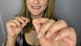 ASMR Plucking | Mouth Sounds | Hand Movements