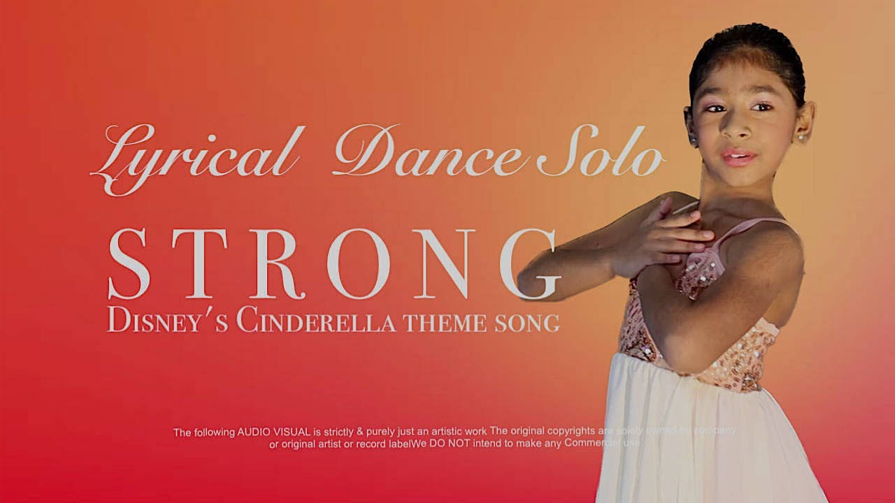 Lyrical Dance Solo Junior Lyrical Solo Strong Disney's Cinderella