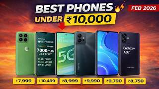 Best Phones Under 10,000 Feb 2026