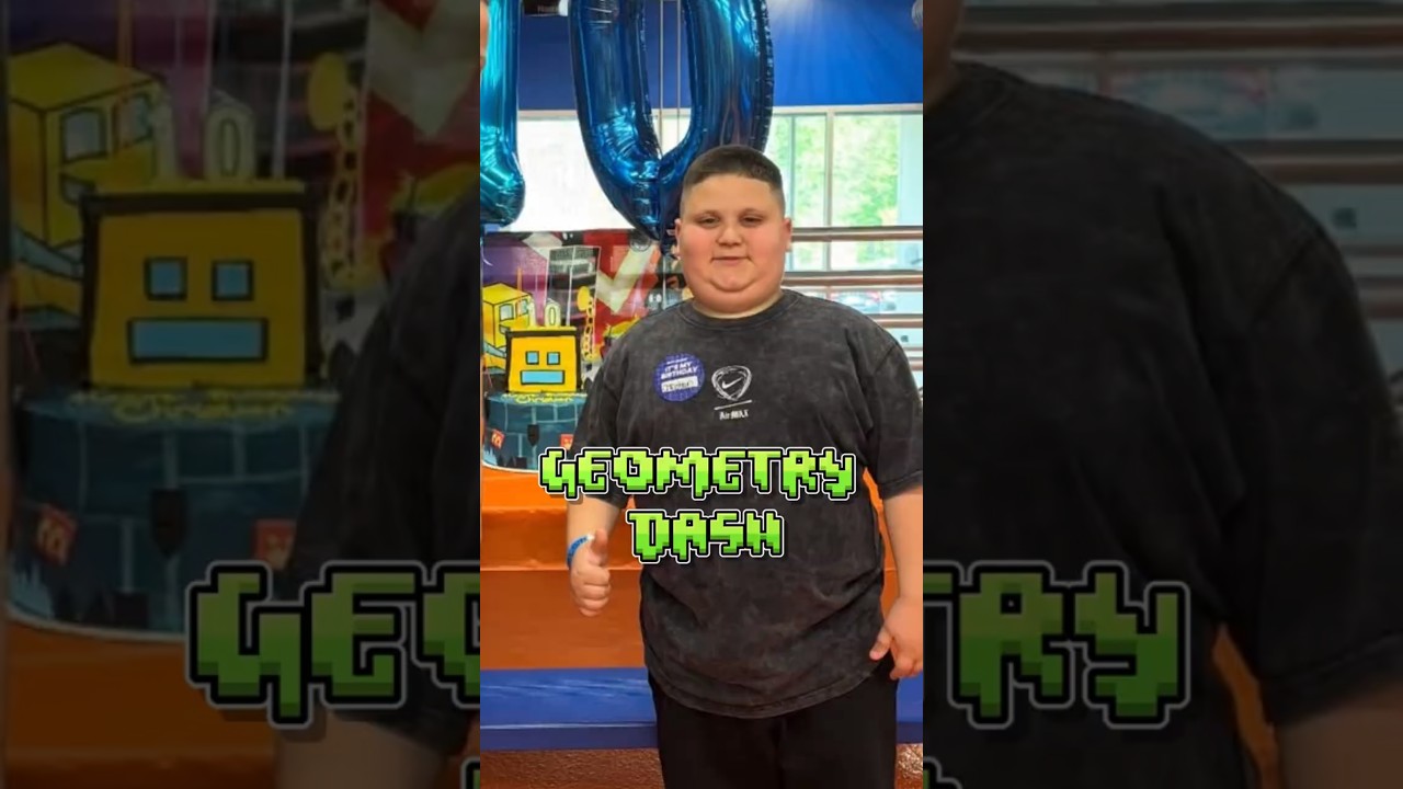 THE RIZZLER IS A FAN OF GEOMETRY DASH?! 🤯