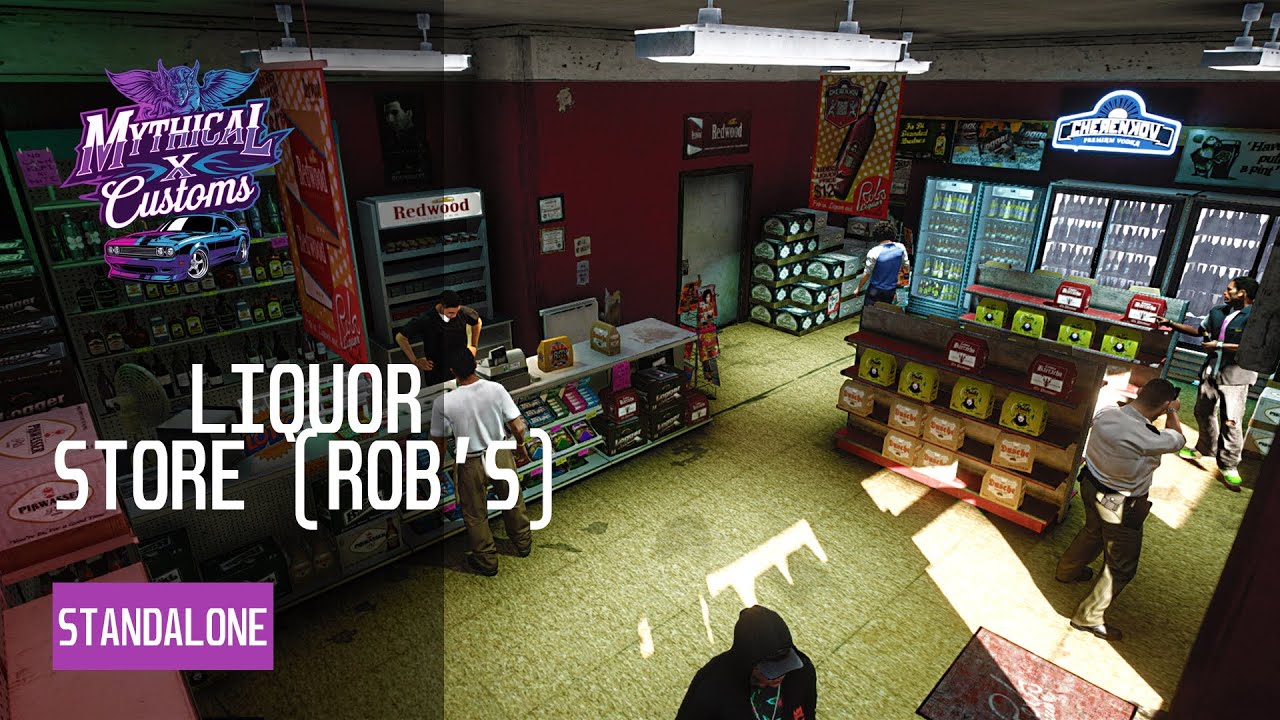 MLO Rob S Liquor Store GTA 5 FiveM Interior Map YouTube 