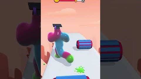 Blob runner 3d new iOS game play #202 #shorts