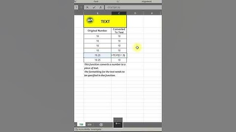 "🔢💬 Convert Numbers to Text in Excel! Easy Tutorial! #Shorts" #viral #viralvideo #exceltips #short