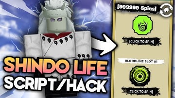 [GET RENSHIK & ACID!] Shindo Life Script Hack GUI: Infinite Spins, Auto Farm, ALL Bloodline/Element