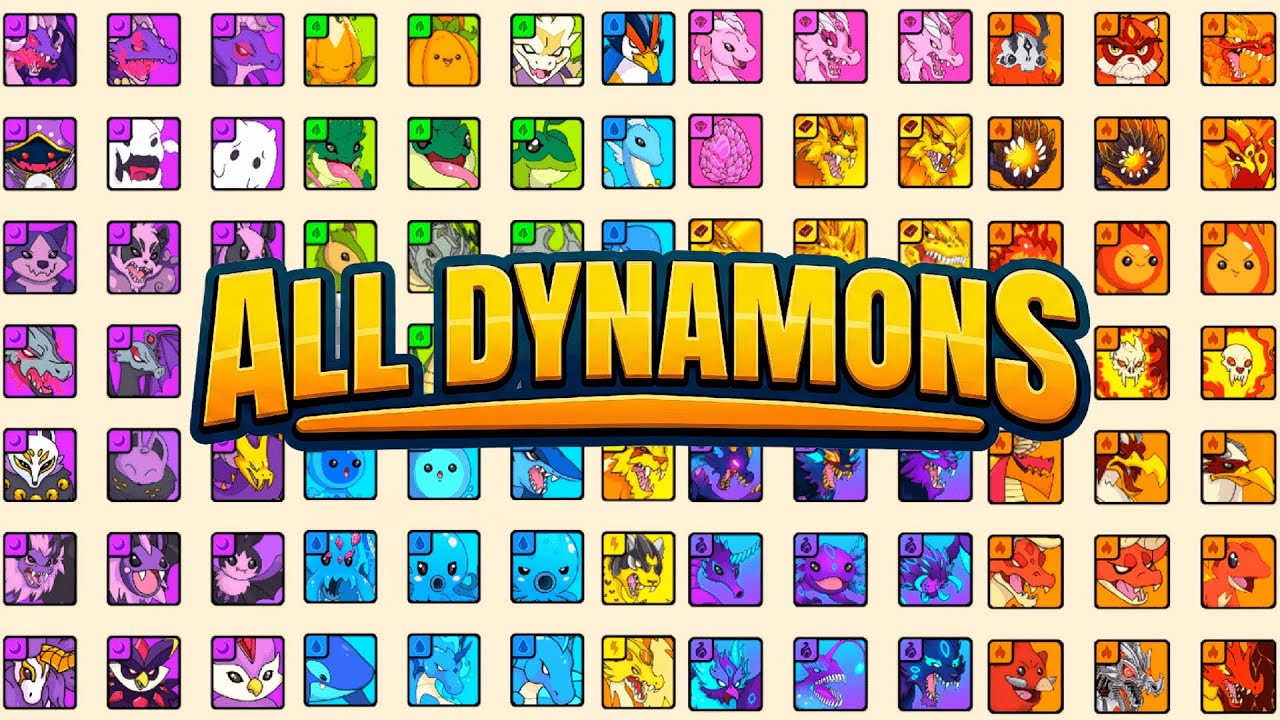All Dynamons & Evolutions in 5 Minutes! | Dynamons World - YouTube