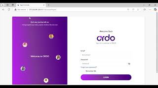Ordo ERP Login | Secure Access to Your Business Tools screenshot 1