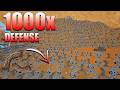 THE FINALE DEFENSE ON THE 1000x FIBERCRAFT DESERT CRACK BASE! | ARK PvP