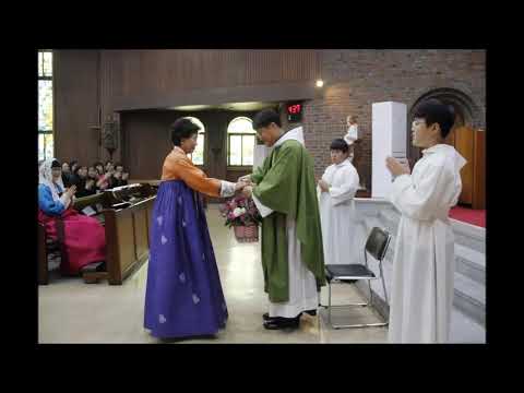 대전 목동 성당 엄강섭 레오 신부 영명축일 (2018.11.11)