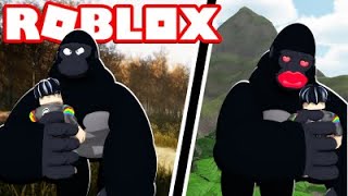 UN GORILA GIGANTE SE ENAMORA DE MI en ROBLOX... 