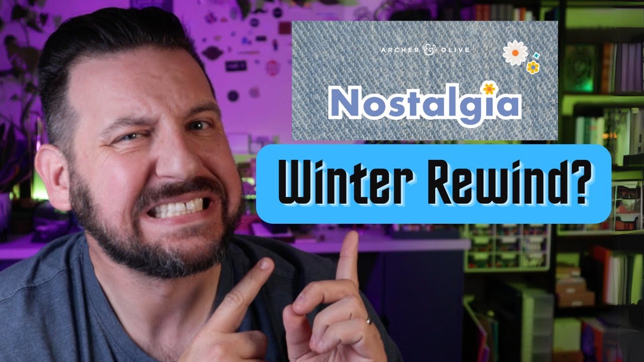 Archer & Olive Winter Rewind Nostalgic 90s Notebooks and Neon