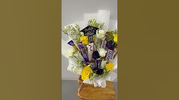 Thumbnail of Chocolate bouquet #ChocolateBouquet #Chocolate #Gift #Flowar #Rose #BlackRose #chocolatesbouquet