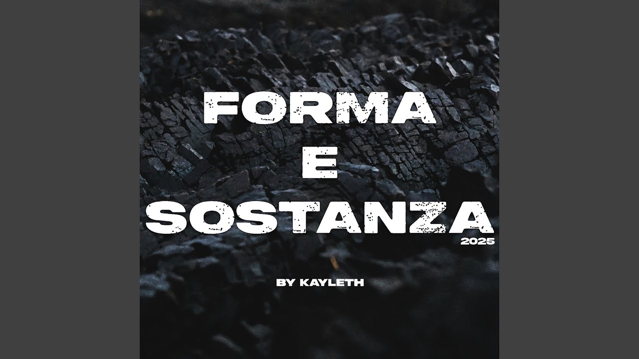 Guarda Forma e Sostanza su YouTube Guarda Forma e Sostanza su YouTube