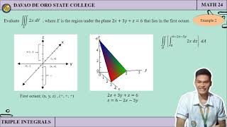 GROUP 4: Triple Integrals / MATH 24: CALCULUS III GROUP 4: Triple Integrals / MATH 24: CALCULUS III