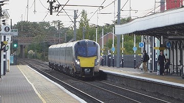 Grand Central Class 180 passes Newark Northgate (27/9/22)